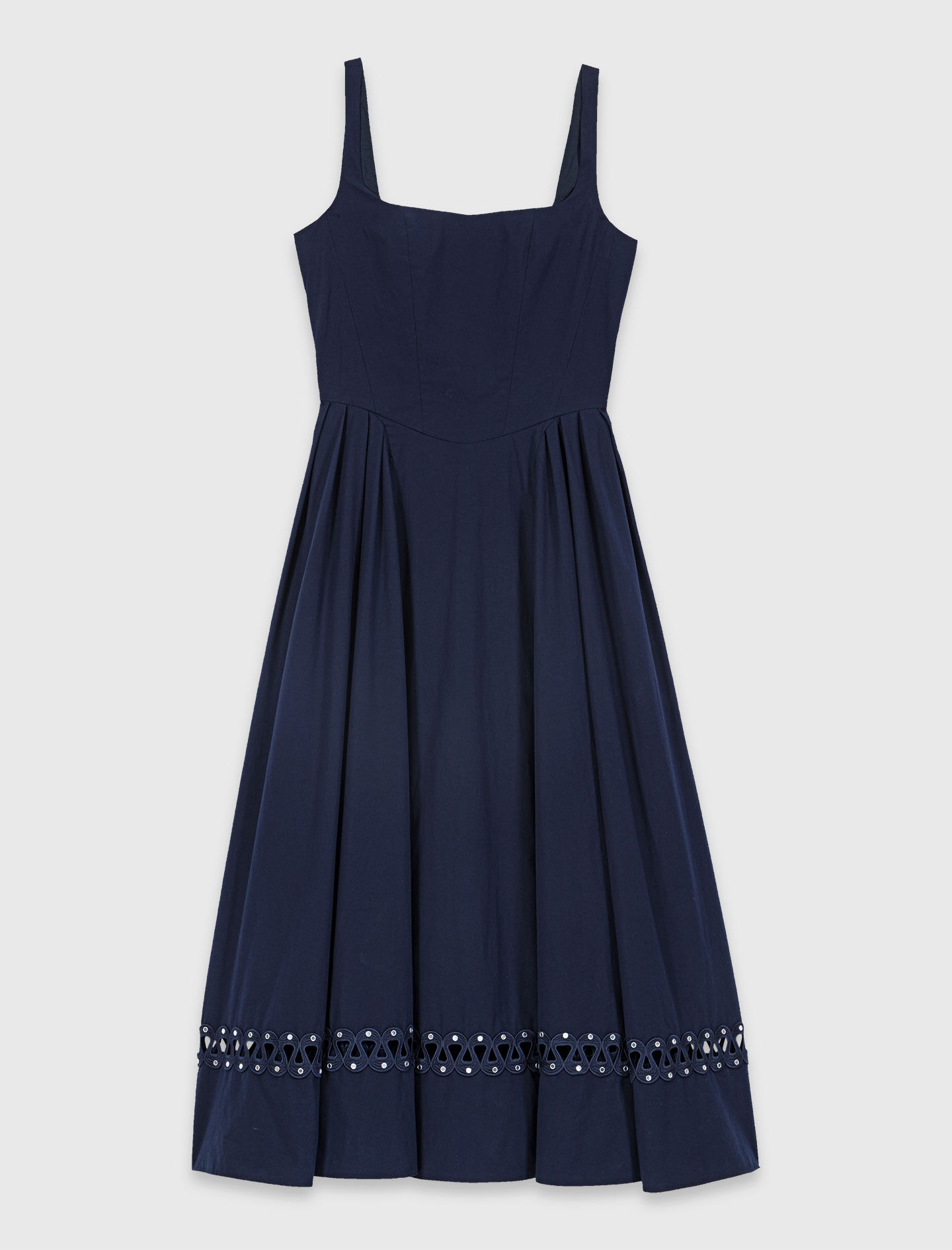Robe midi évasée