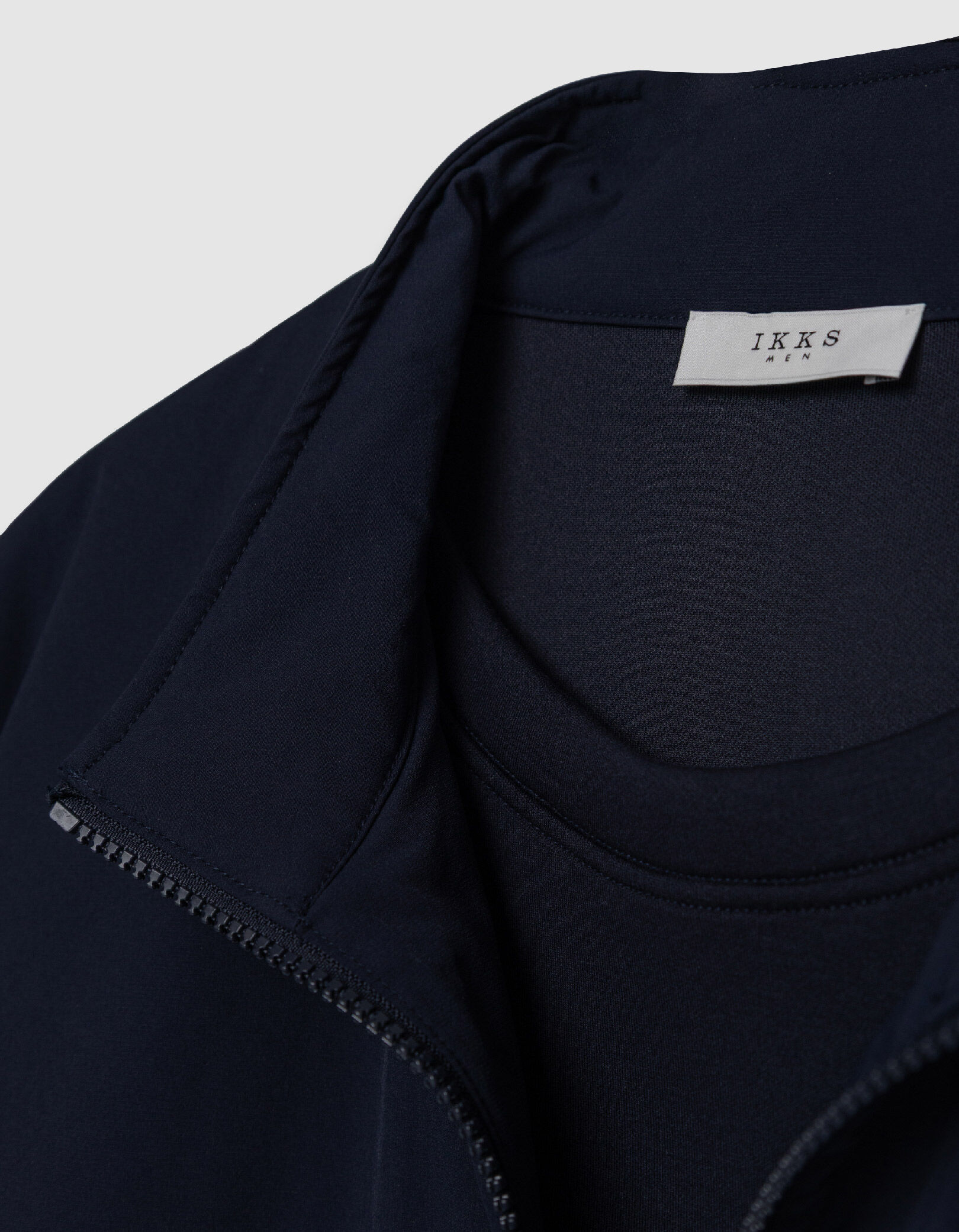 Sweat marine bi-matière EASY CARE Homme