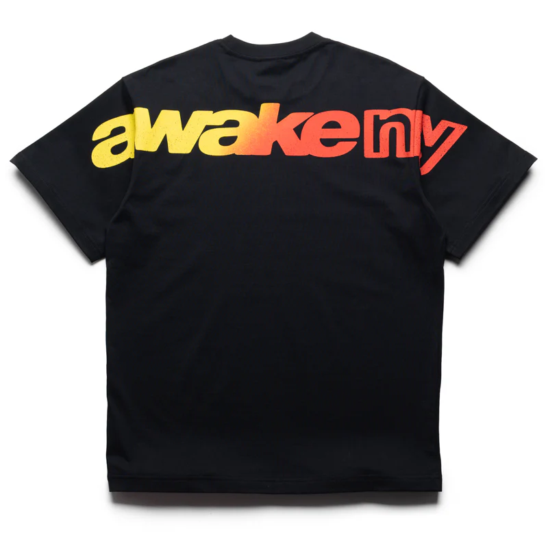 Awake NY Gradient Sport Tee - Black