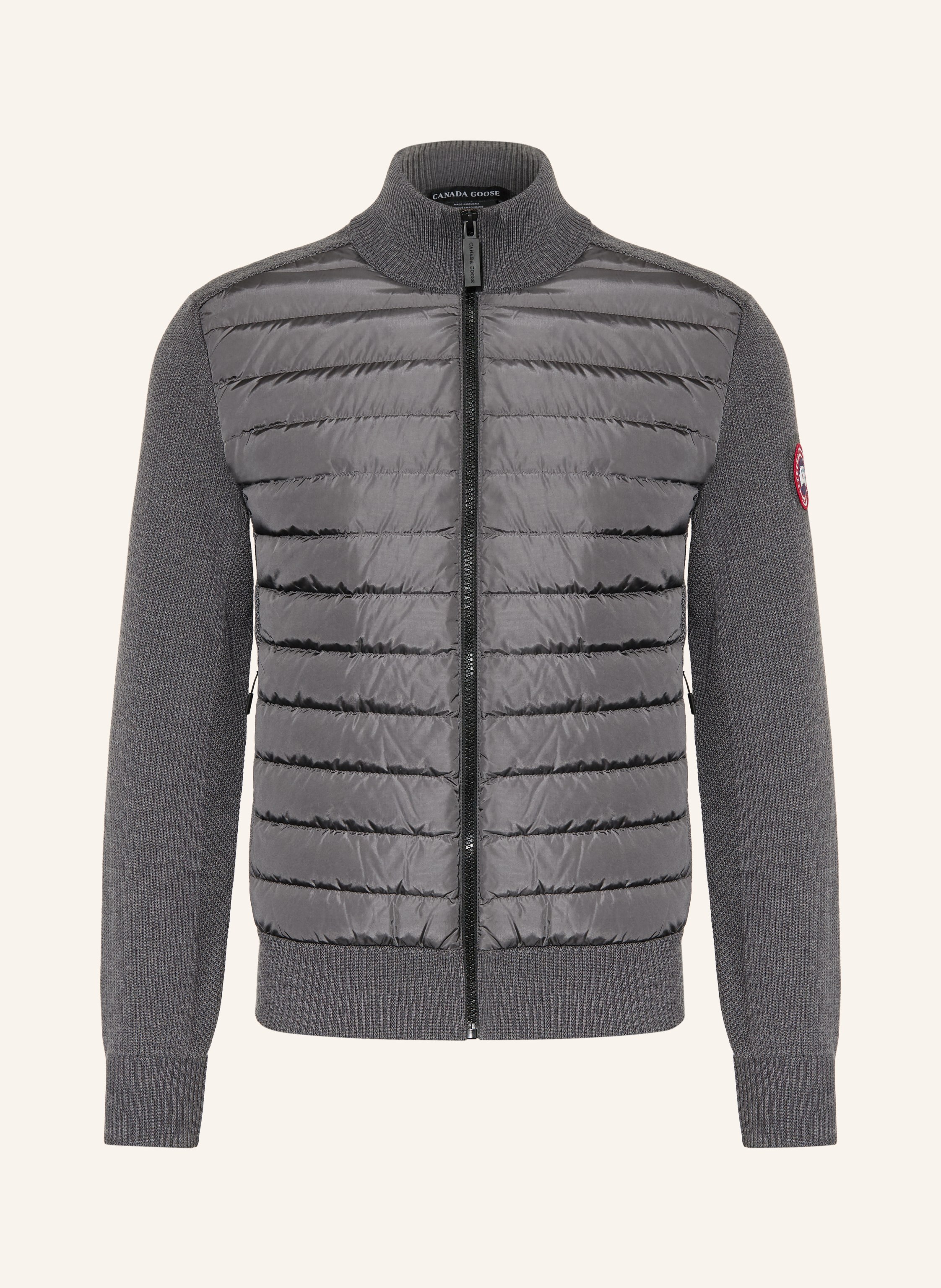CANADA GOOSE Strickjacke HYBRDIGE im Materialmix