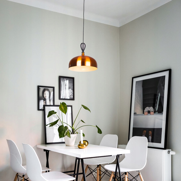 Lampa Sufitowa Wisząca Do Salon Jadalni Złota