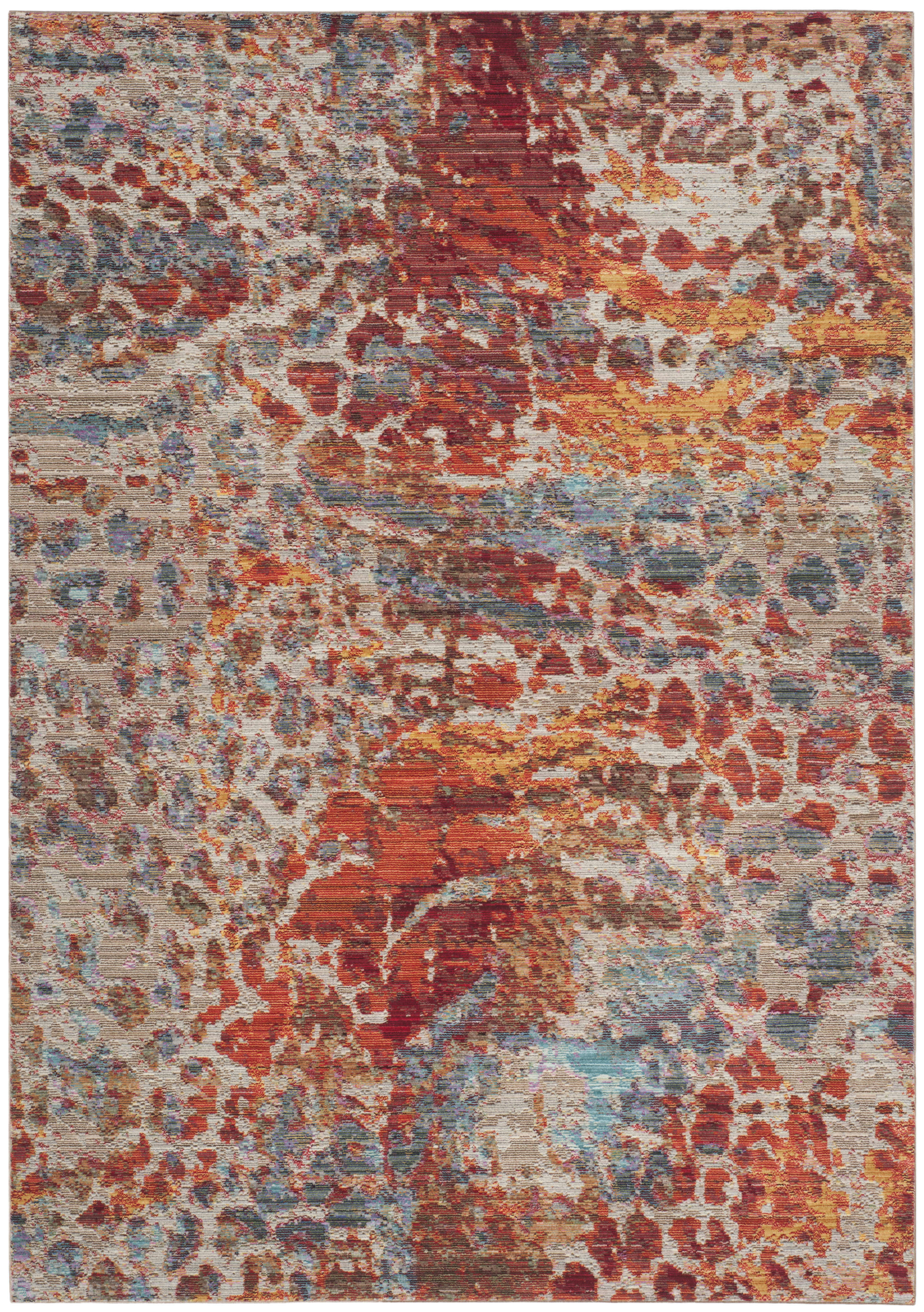 VALENCIA - Tapis de salon interieur en multicolore, 152 x 244 cm