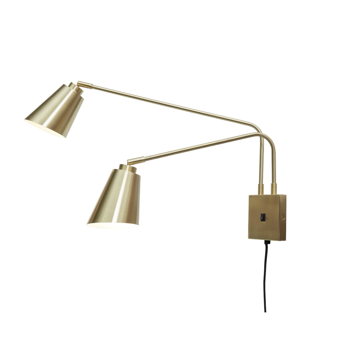 it's about RoMi wandlamp Bremen - goud - 130x60x49cm
