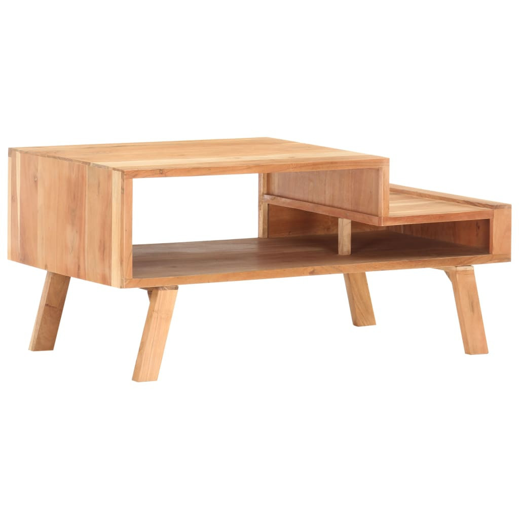 Stolik Kawowy Ława Stół Drewniany 100x50x45 Przegroda Do Salonu Do Pokoju