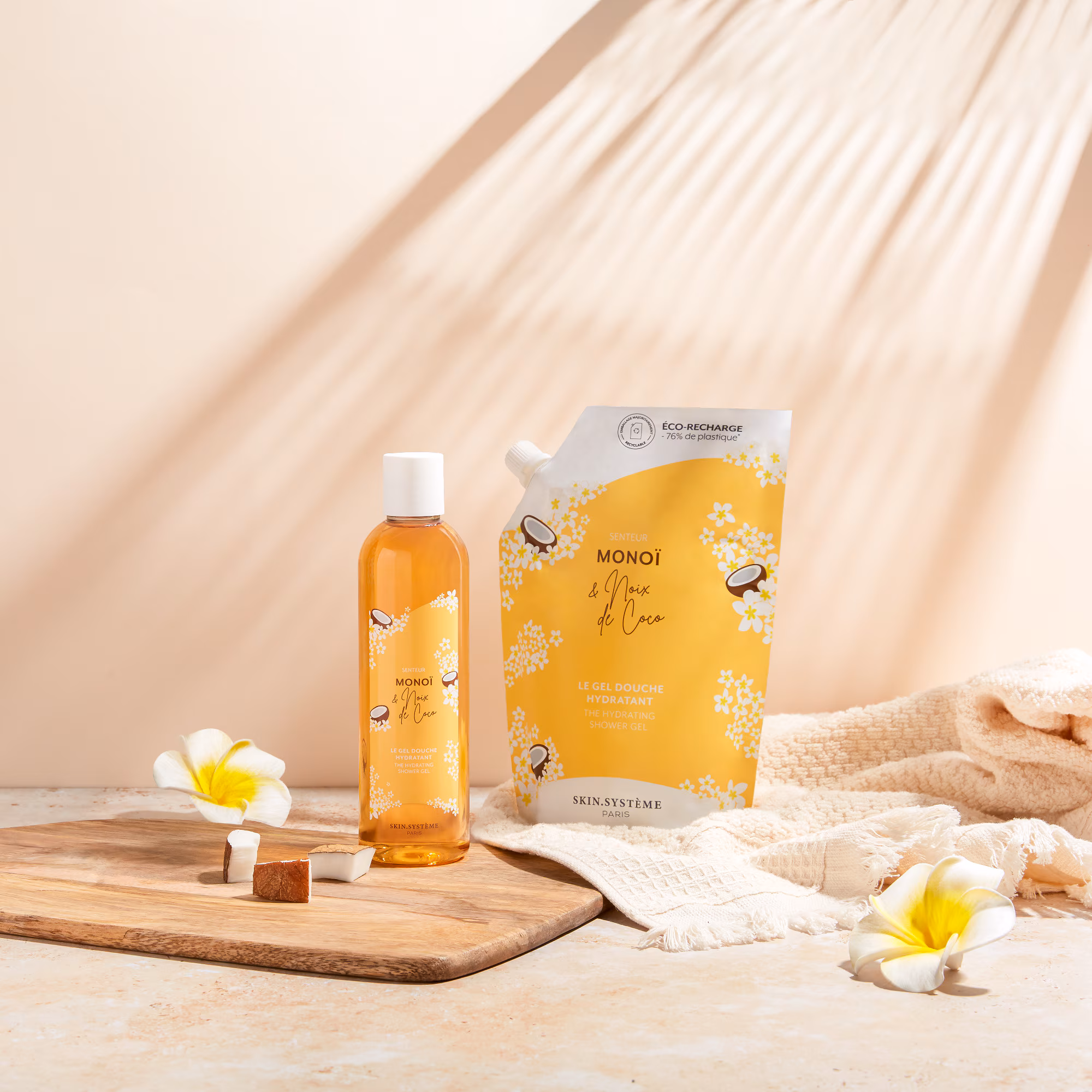 BATH&BODYGel douche hydratant monoï & noix de coco - recharge
