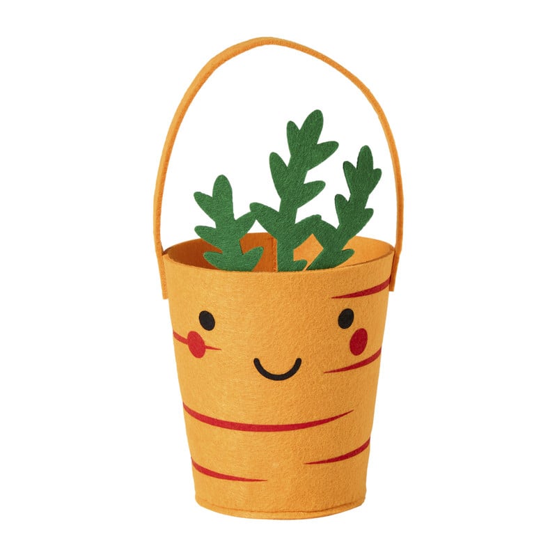 Paasmandje haas - vilt - diverse varianten