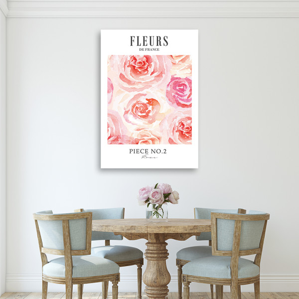 Feeby Obraz na płótnie, Kwiaty we Francji 40x60