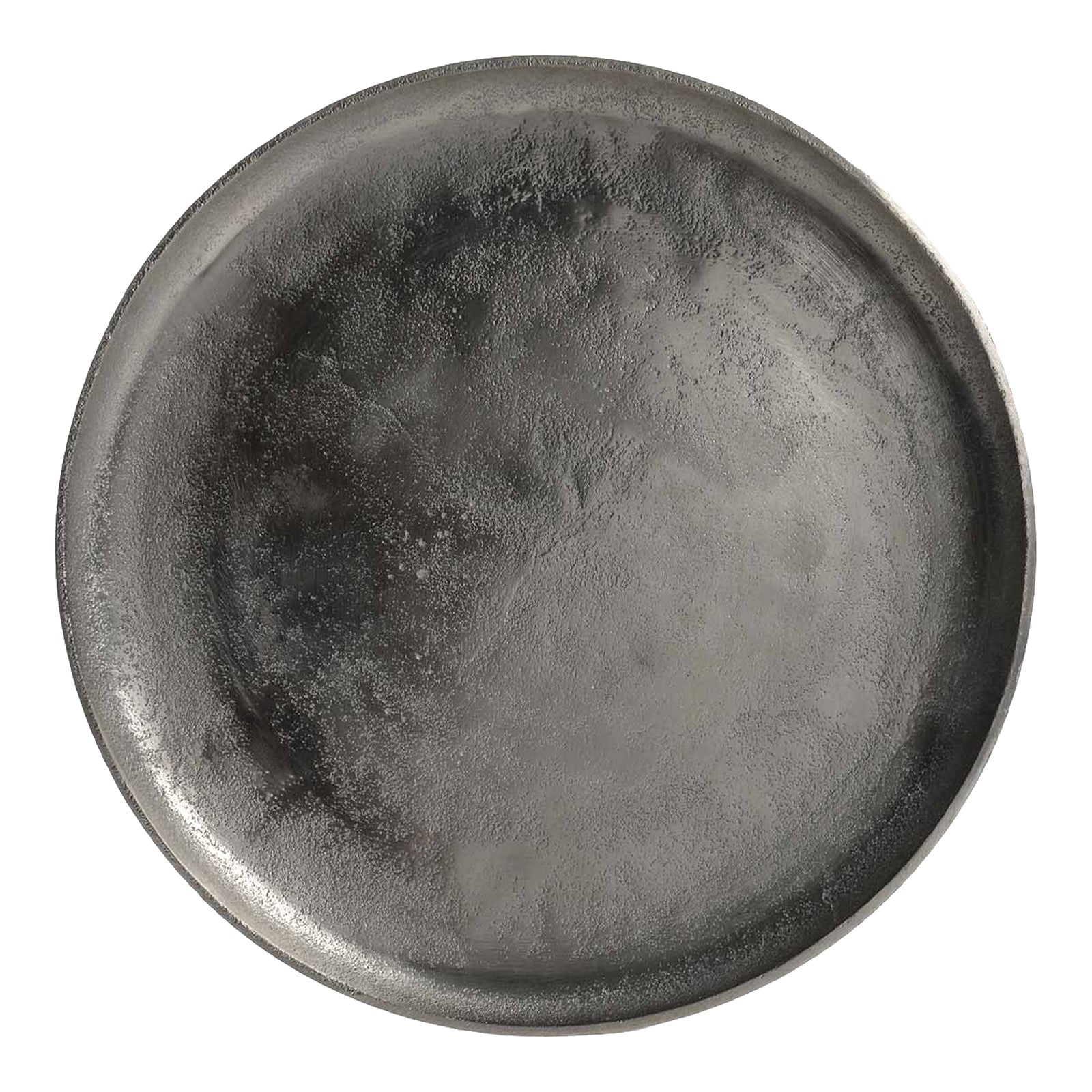 Deko-Tablett Silber, ⌀ 34.5 cm, H 15 mm