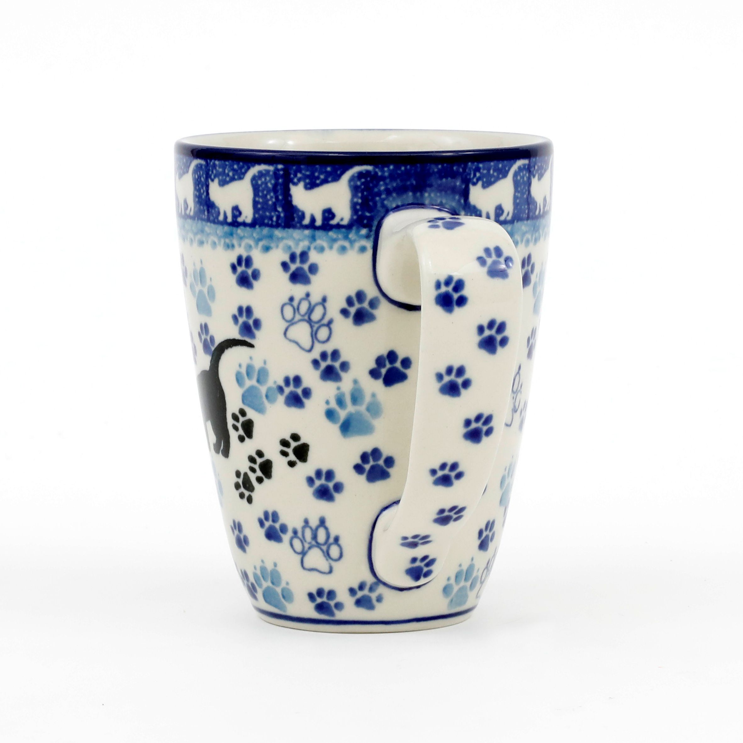 Kubek ceramiczny D05 0,3l  1771X Czarny kot