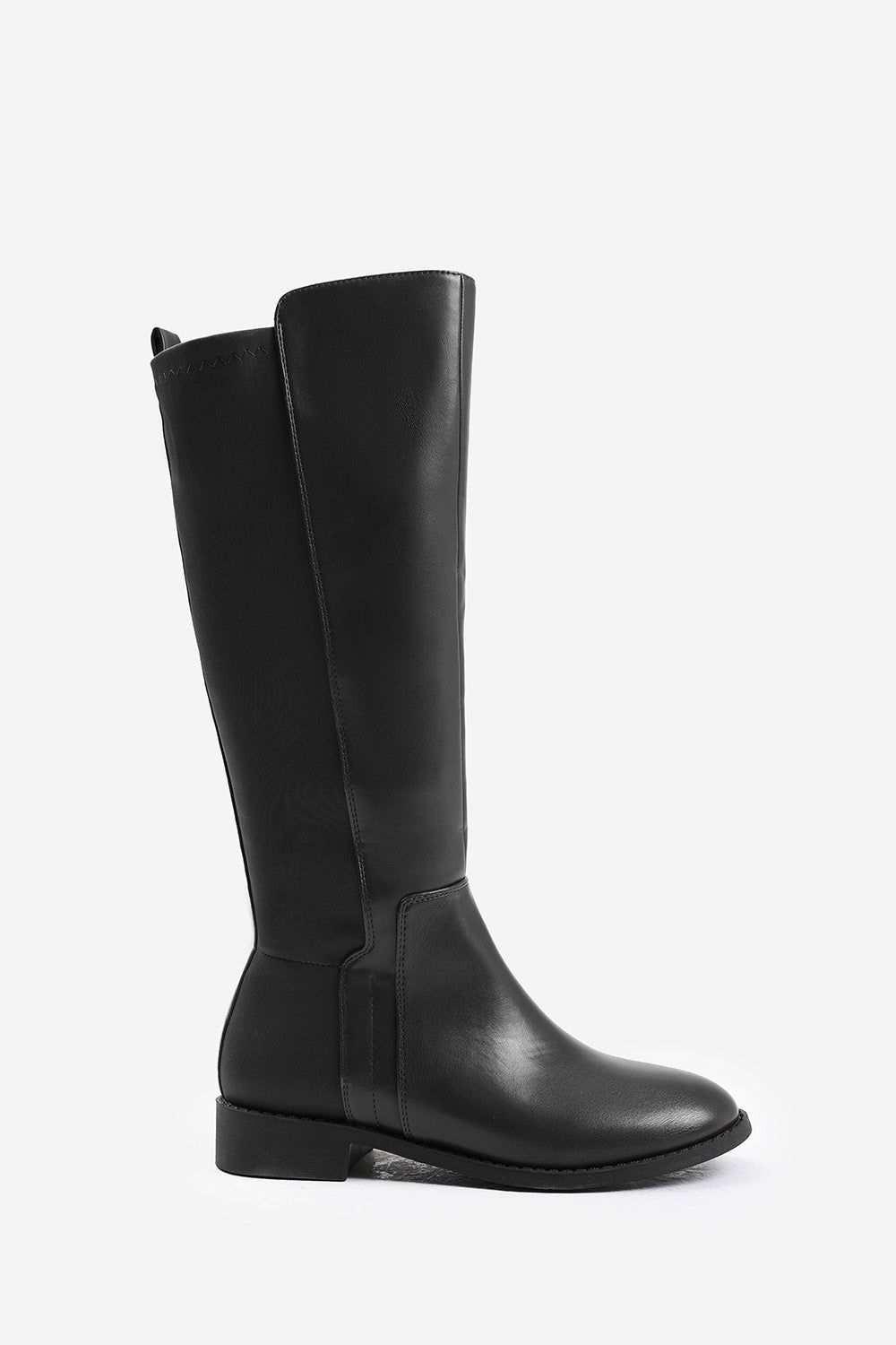 Where's That From Parker' Stretch Wide Calf Knee High Boots With Side Zip