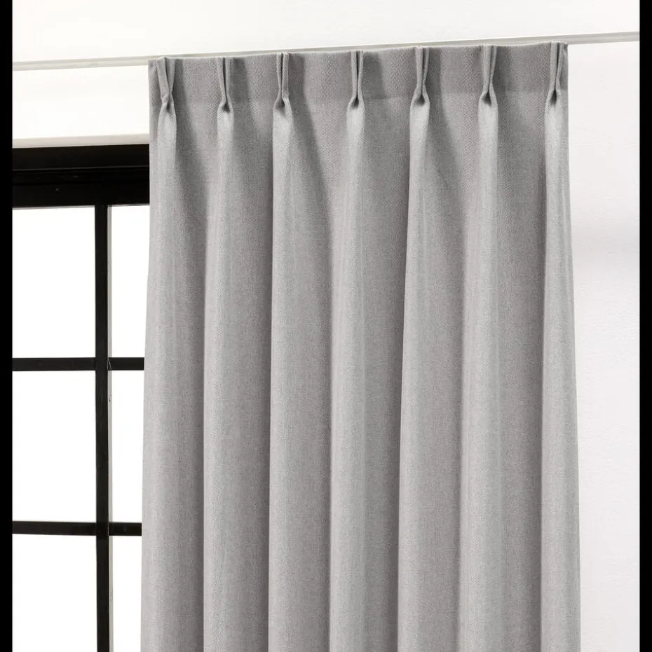 Kwantum Vouwgordijnen | Gordijnen | Gordijn Lieke  Grijs