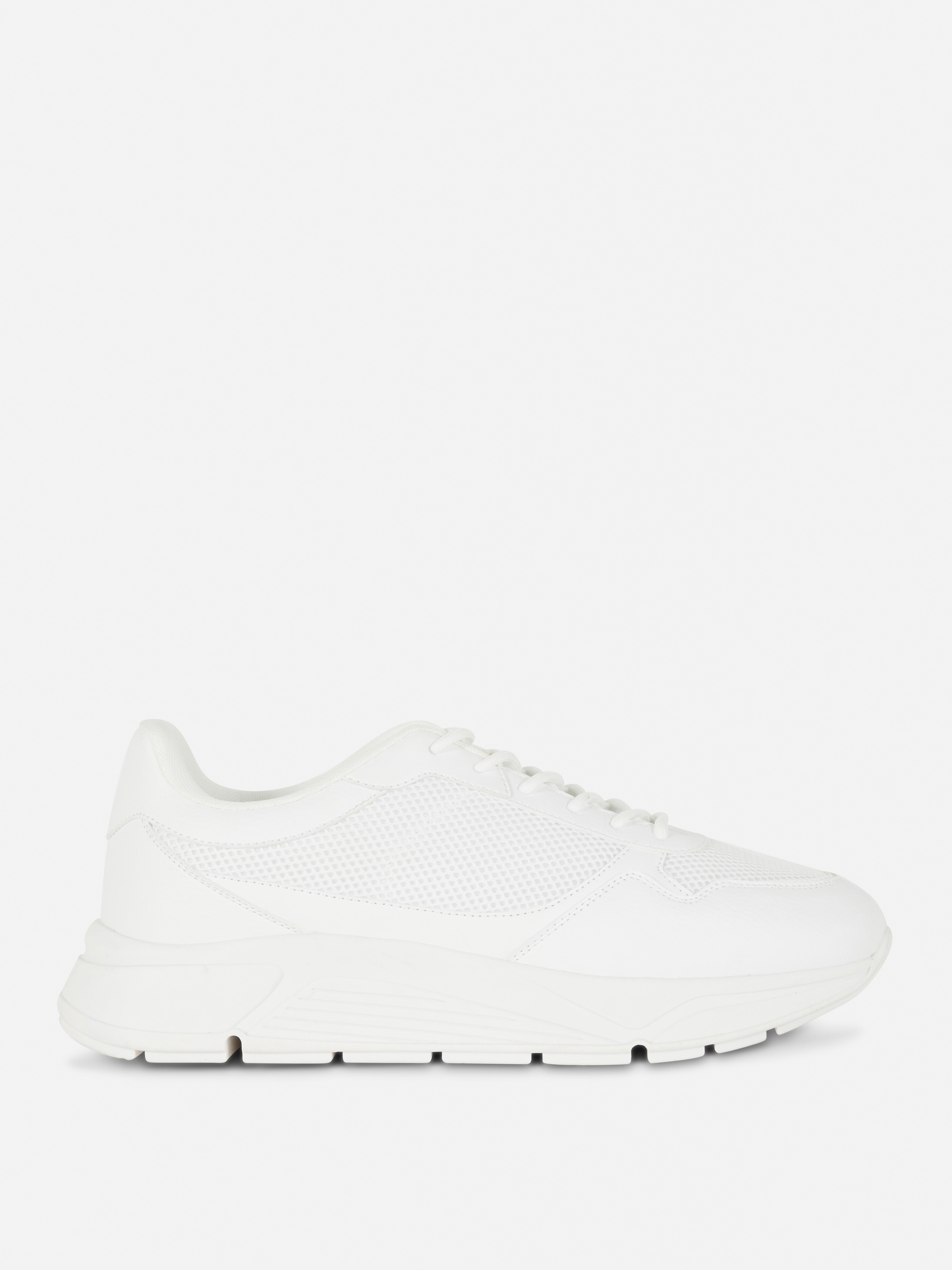 Mesh Lace-Up Sneakers