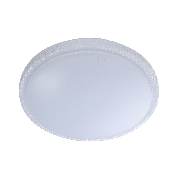 Plafon BORLAokrągły biały LED 1x12W 27cm 840lm IP20 Neutralna biel Italux