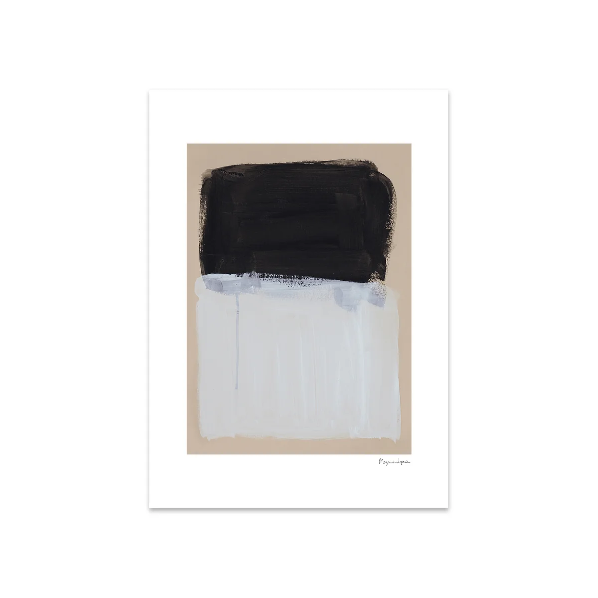 The Poster Club - Painted Surface von Berit Mogensen Lopez, 50 x 70 cm