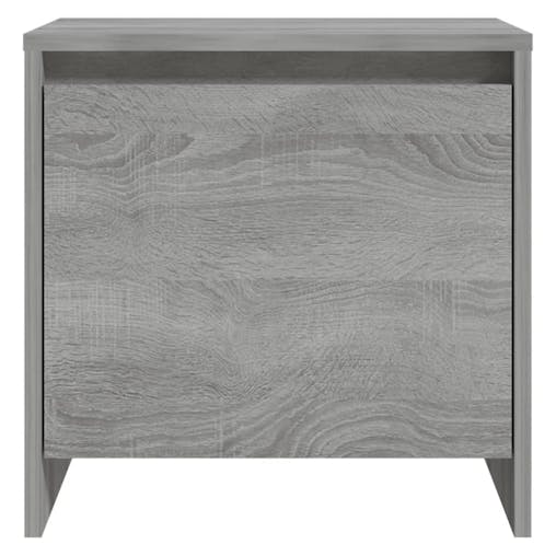 NNEVL Bedside Cabinets 2 pcs Grey Sonoma 45x34x44.5 cm Chipboard