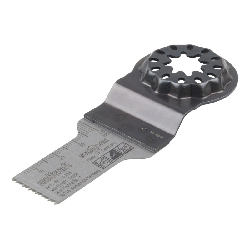 Lame de scie plongeante Starlock BIM pour bois et métaux non-ferreux 20 mm WOLFCRAFT
