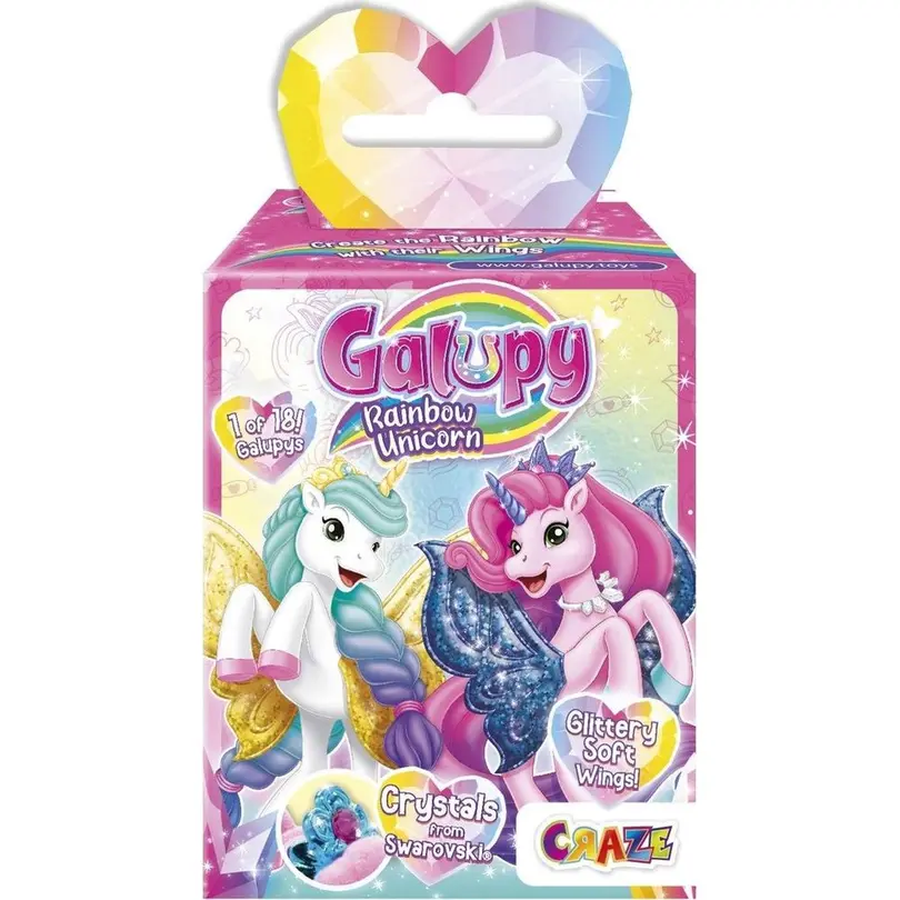 Puppe Galupy Rainbow Unicorn
