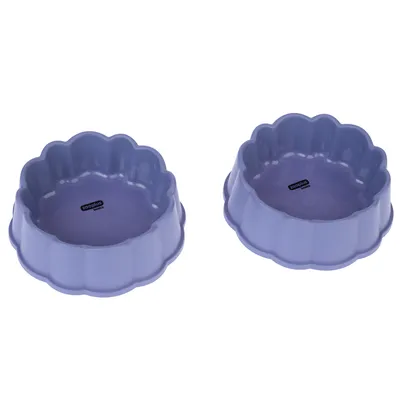 zooplus Basics Plastic Round Cat Bowls