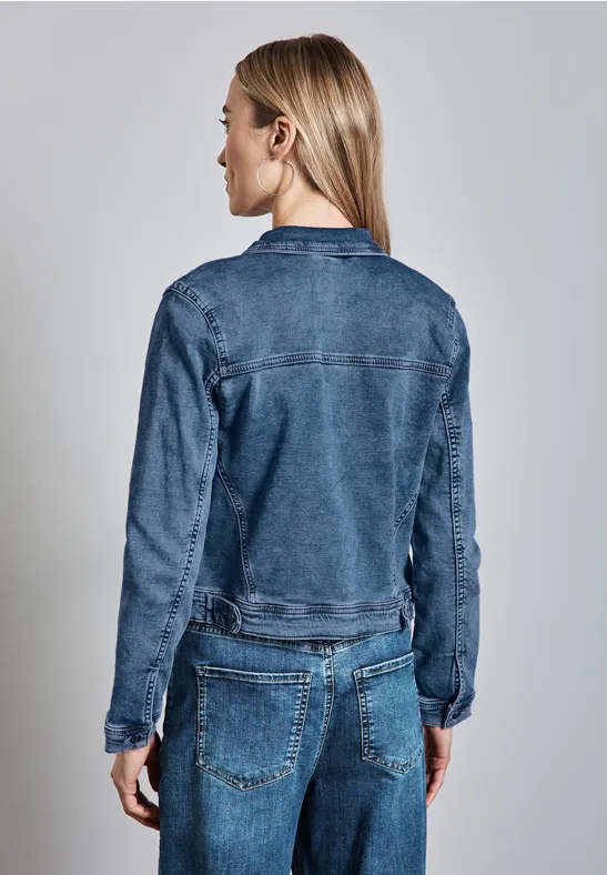 Jacke im Jeans-Look