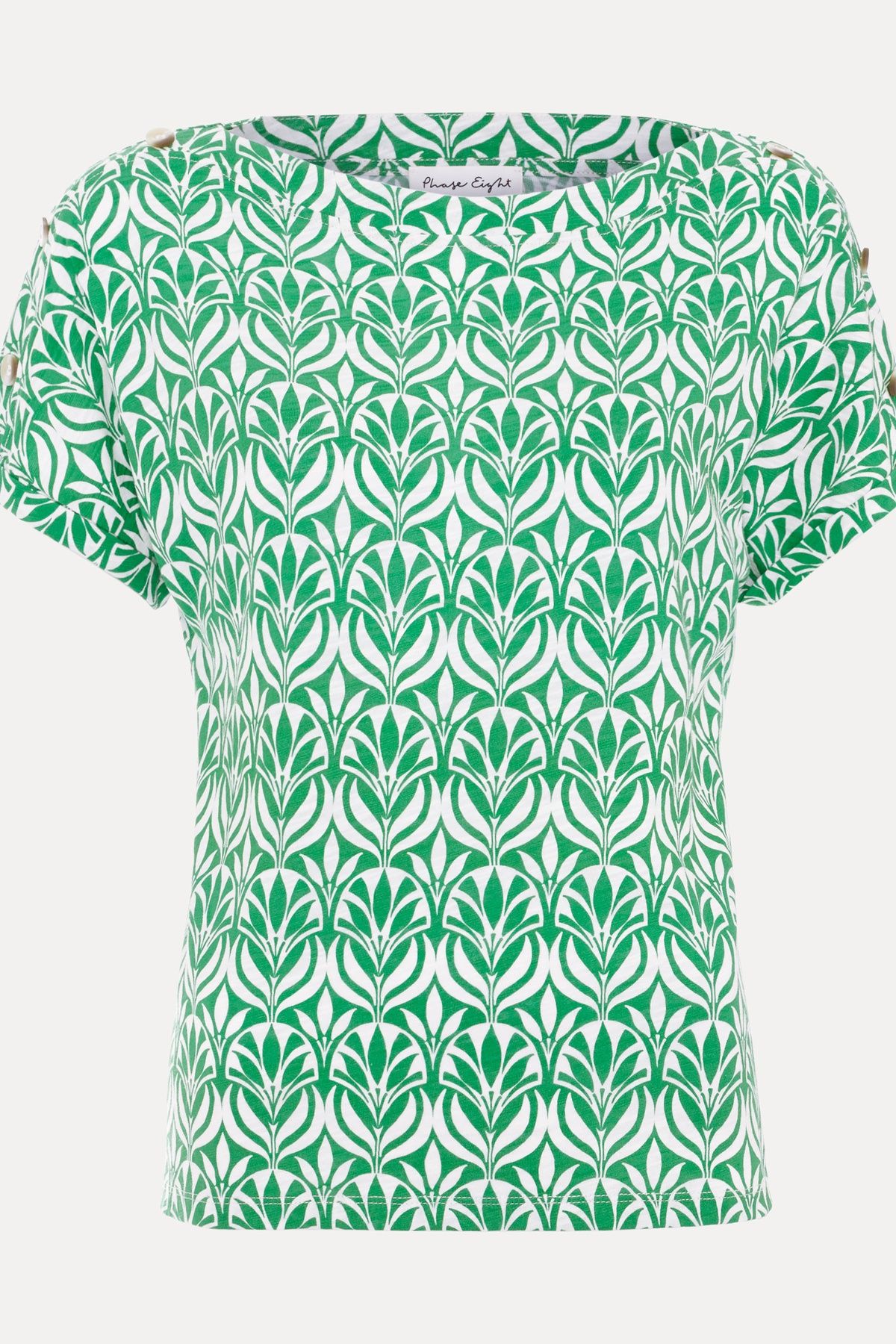 Phase Eight Suzie Short Sleeve Boat Neck Top
