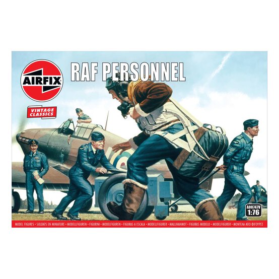 Airfix RAF Personnel Model Kit 1:76