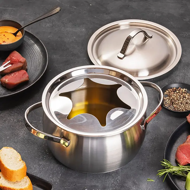 Fondue Caquelon 3-teilig Verbier