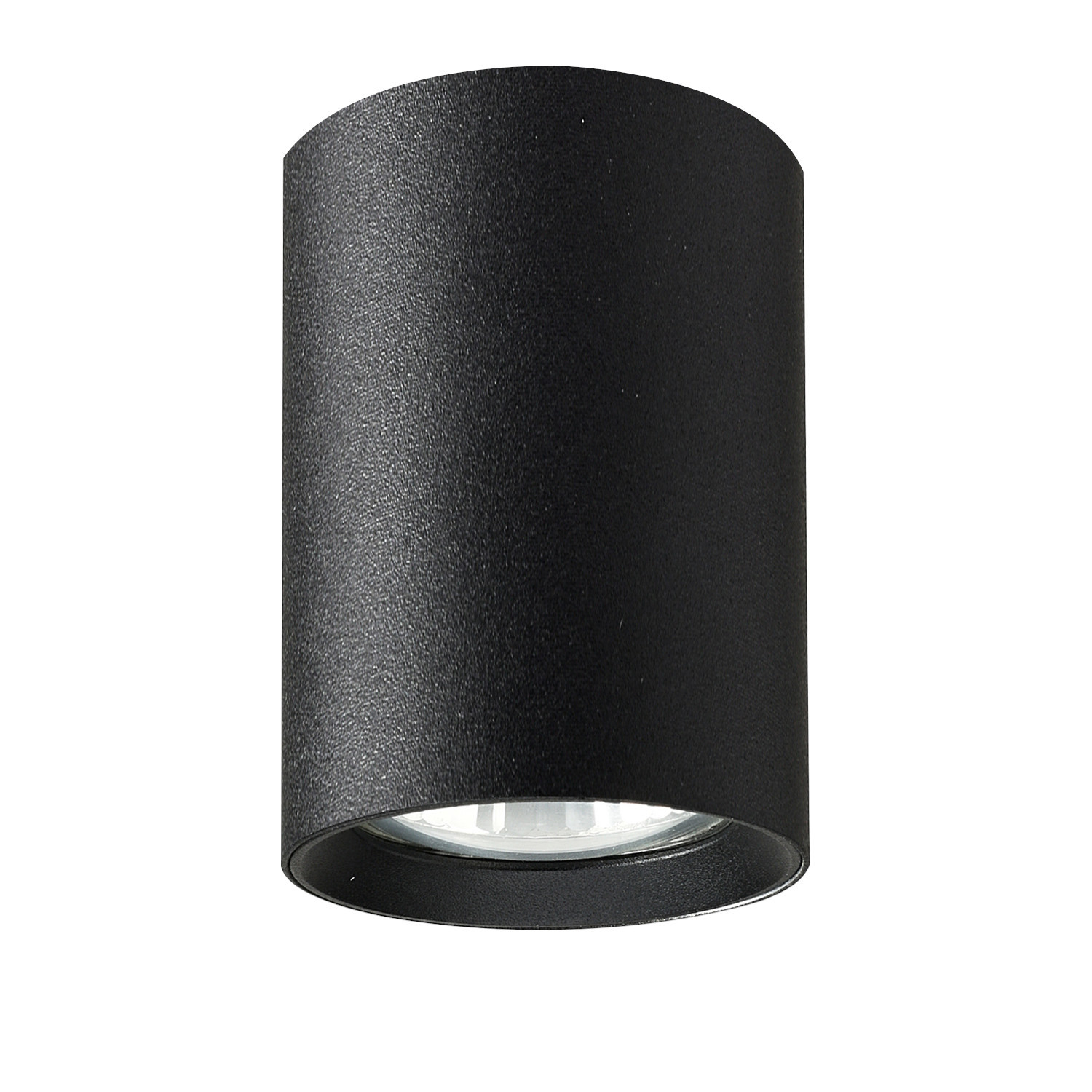 Spot okrągły czarny ARTEMIS 1xGU10x10W wym:9x6x6cm IP20 Alfa