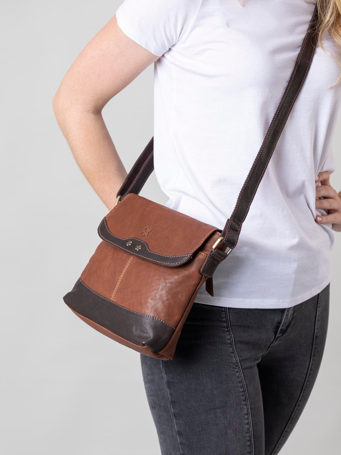 Lakeland Leather Hartsop' Flapover Leather Cross Body Bag