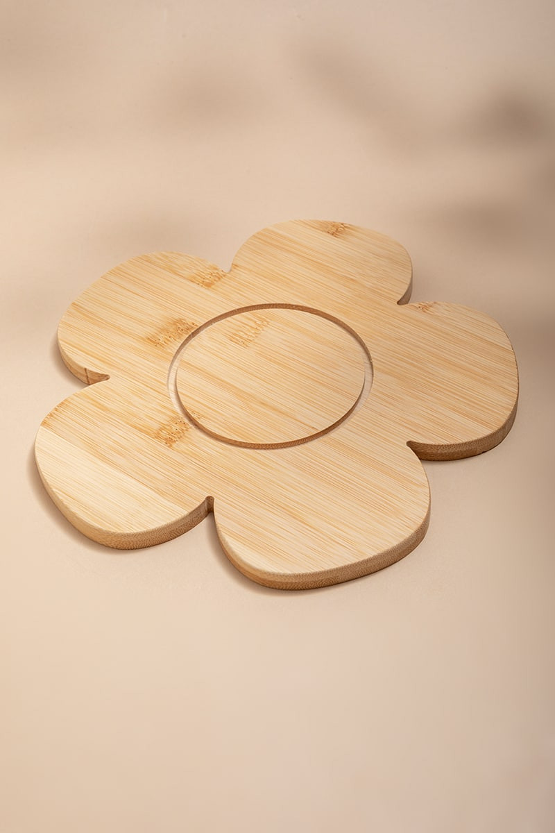 Flower Wooden Cutting Board