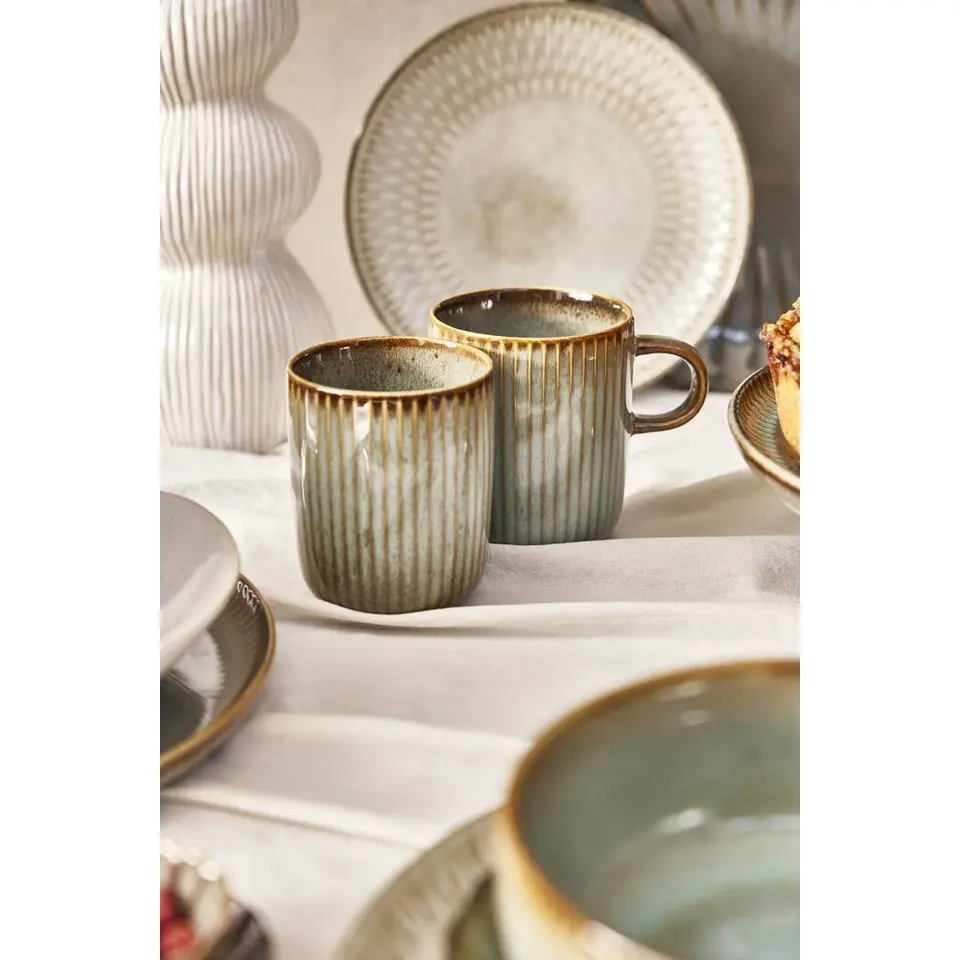 Mok met oor Camille - groen - 400 ml