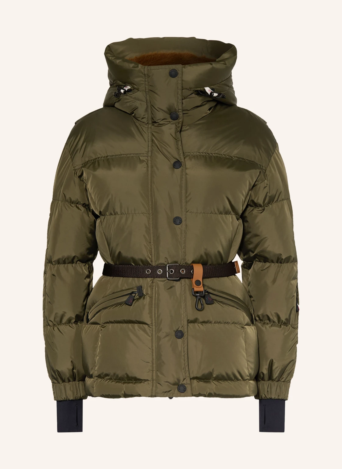 MONCLER GRENOBLE Daunenjacke SALASTRAINS mit Kunstfell