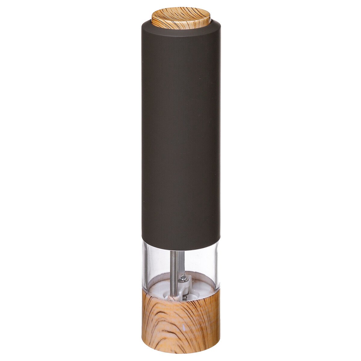 Moinho de pimenta elétrico preto