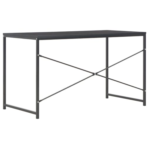 NNEVL Computer Desk Black 120x60x70 cm