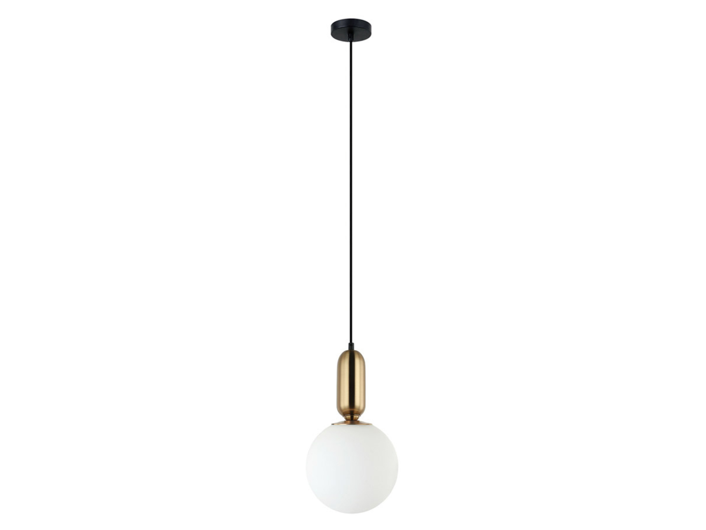 Lampa wisząca Aldeva stalowa biała
