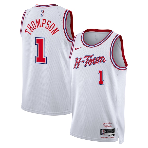 Amen Thompson Houston Rockets Nike Unisex 2025/26 Swingman Jersey - White - City Edition
