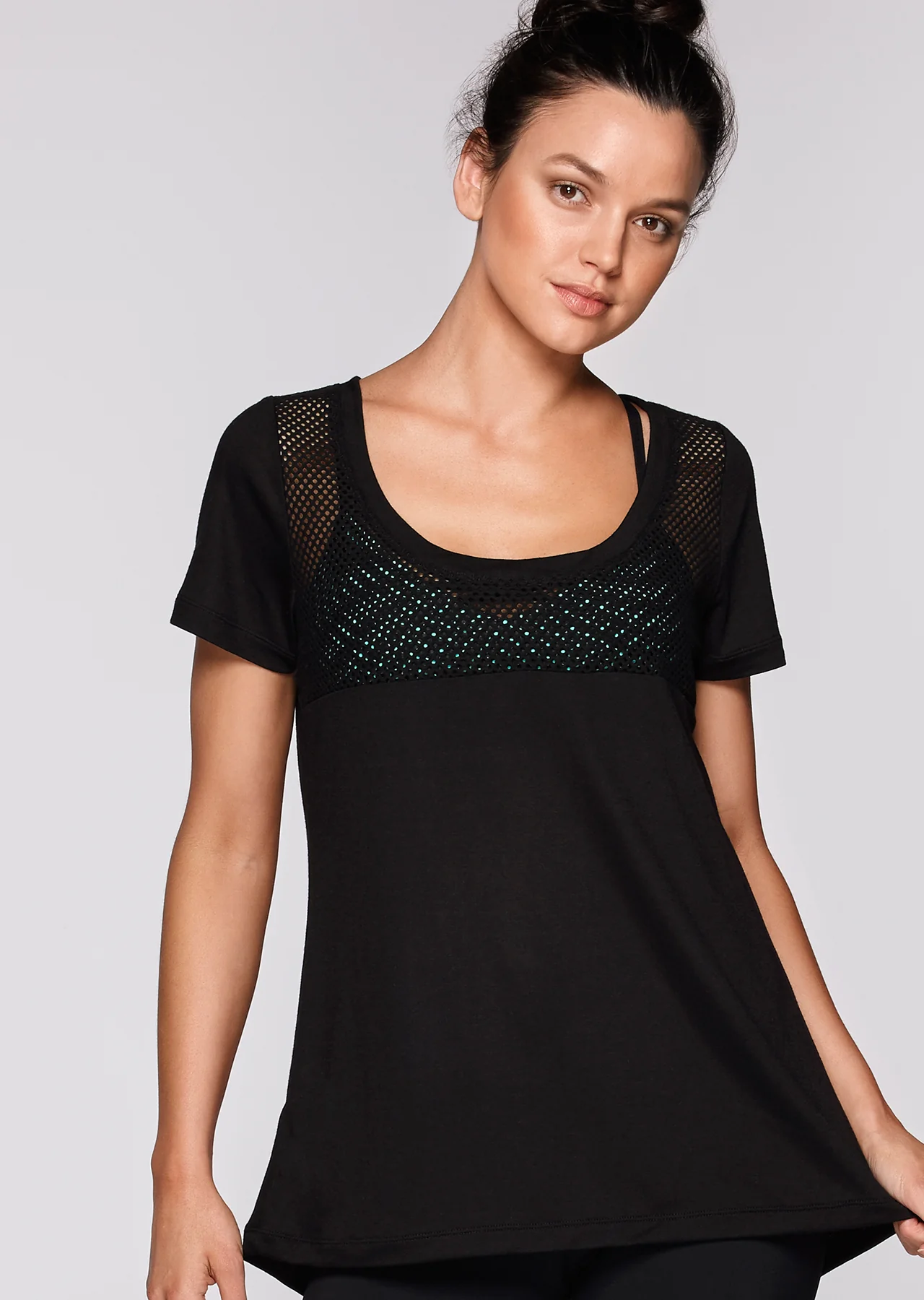 Enlighten S/Slv Top