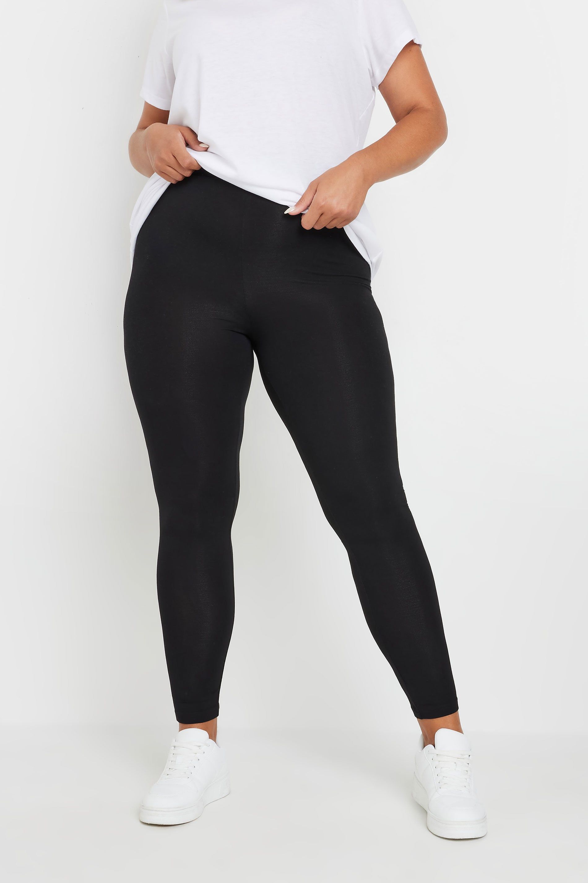 Yours 2 Pack Jersey Leggings