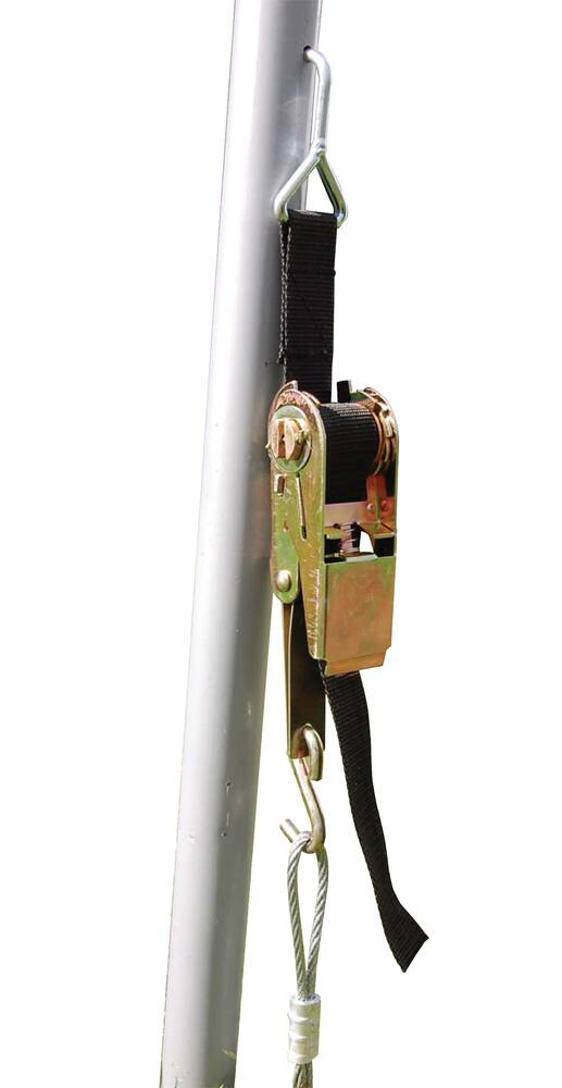 ShelterLogic Ratchet Tite Steel Anchor Kit For Canopies/Shelters/Garages, 4-pk