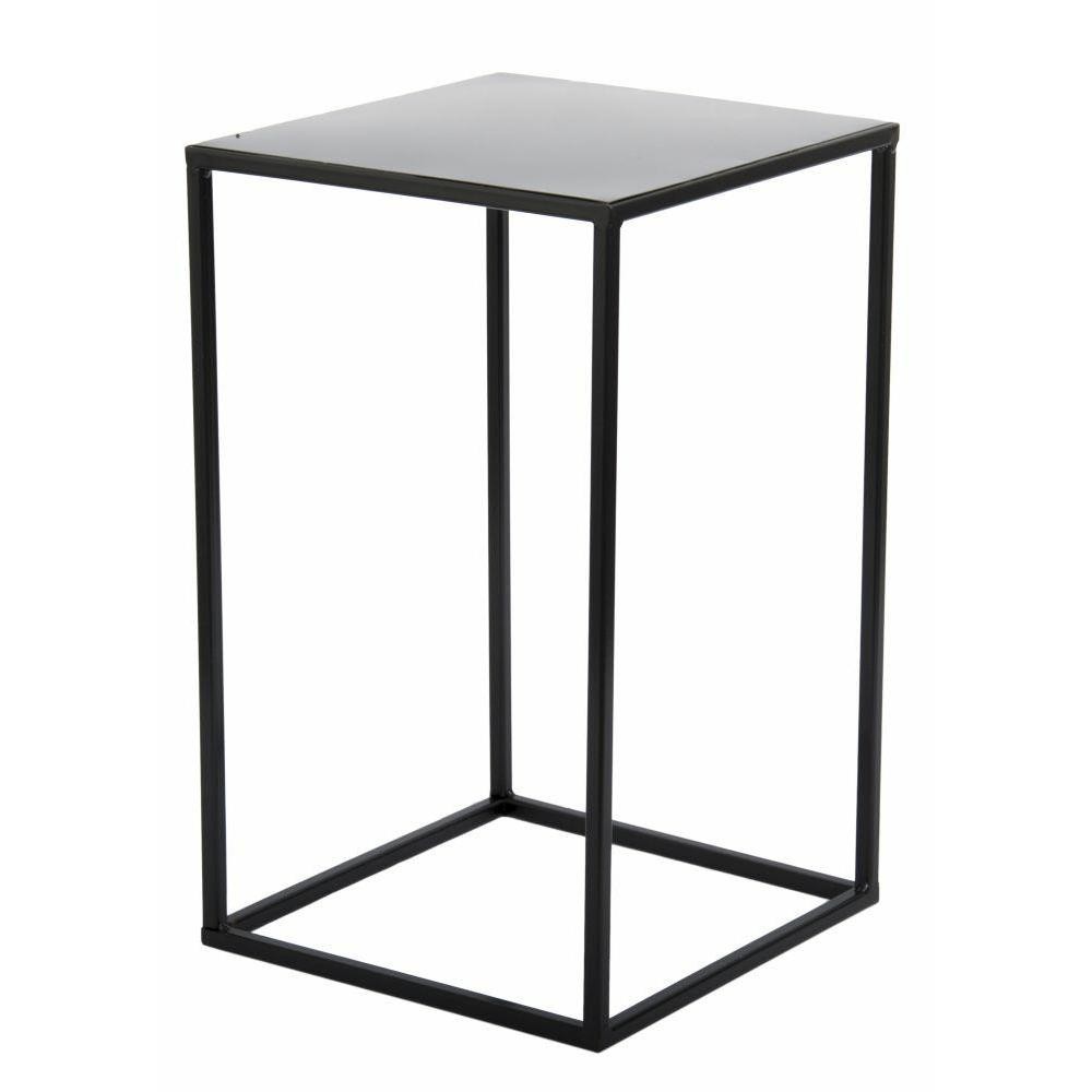Kwietnik stojak na kwiaty 40 cm czarny LOFT