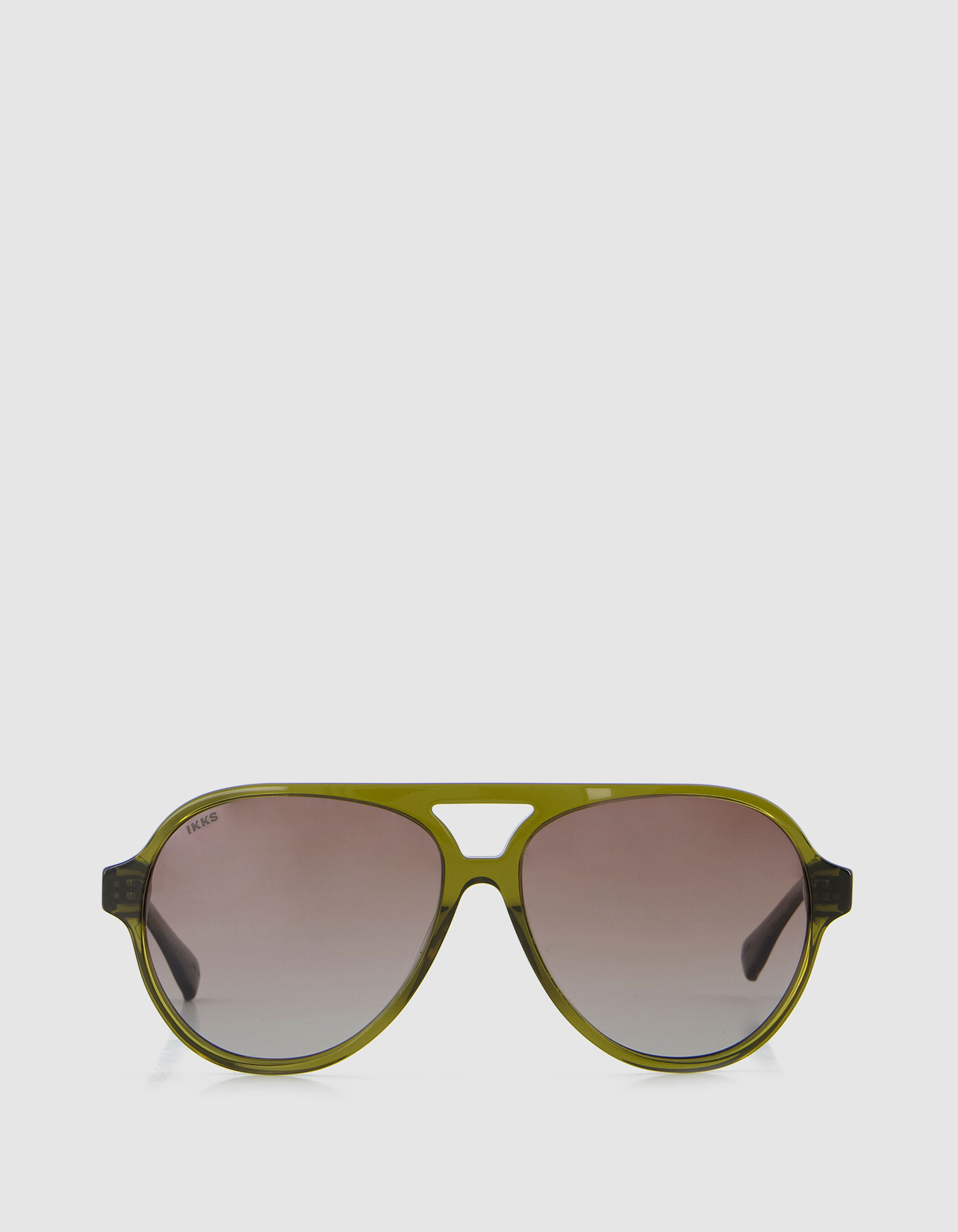 Lunettes solaires Dino aviateur marron Femme