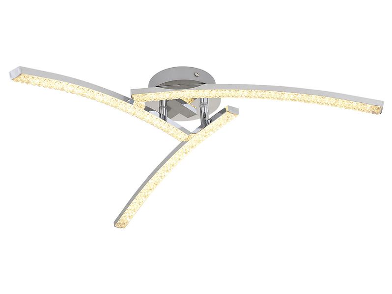 Lampa sufitowa łazienkowa Jules 3-punktowa ze zmienną barwą światła