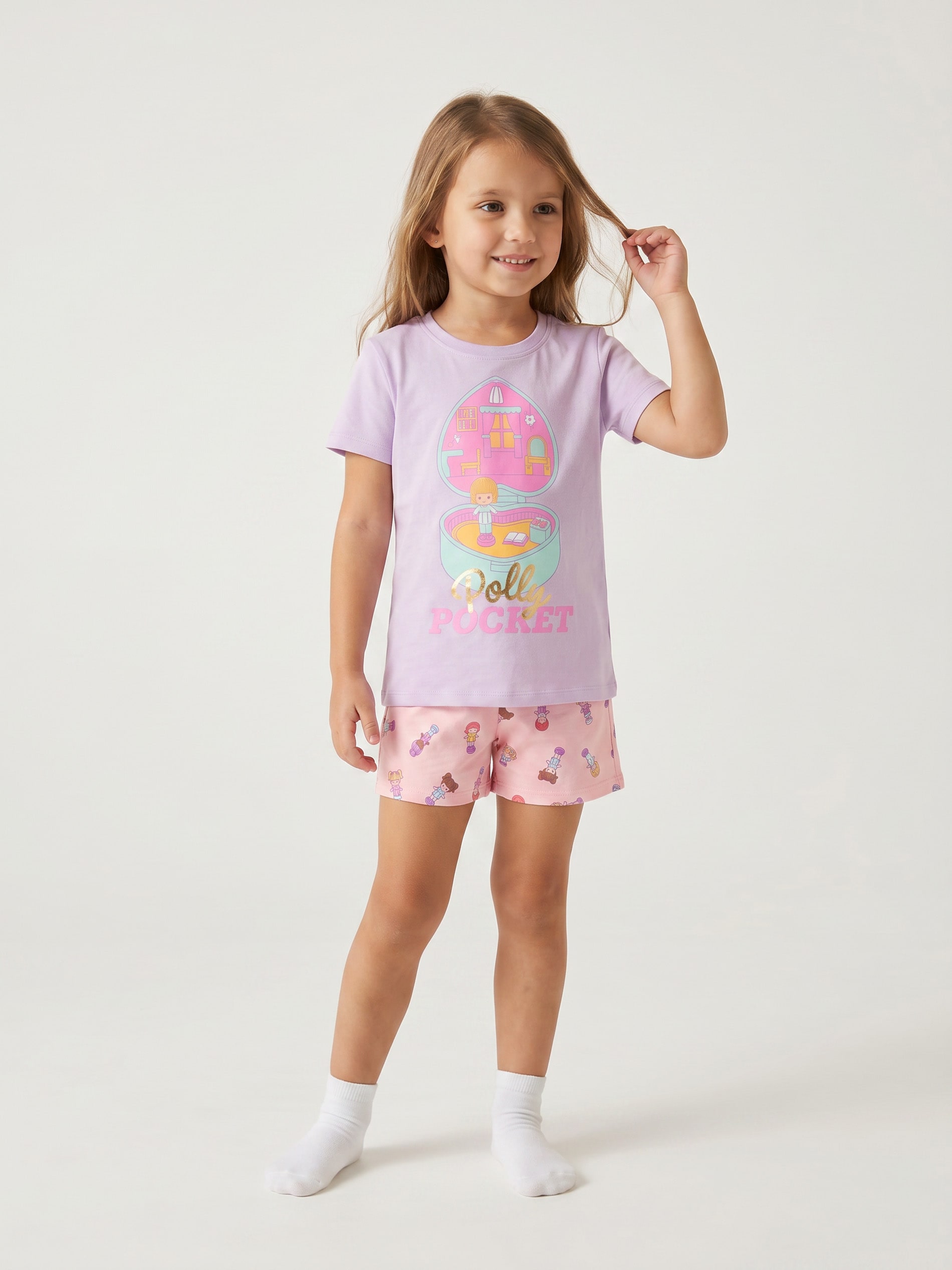 Piżama dwuczęściowa Polly Pocket