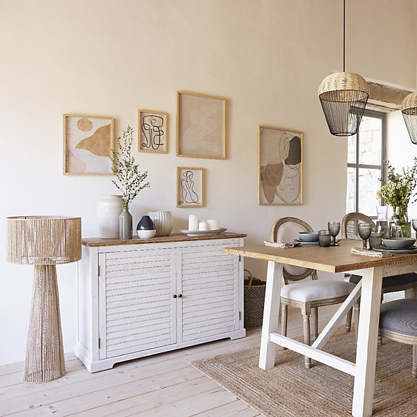 Lampadaire droit Adria en métal H97cm - Atmosphera