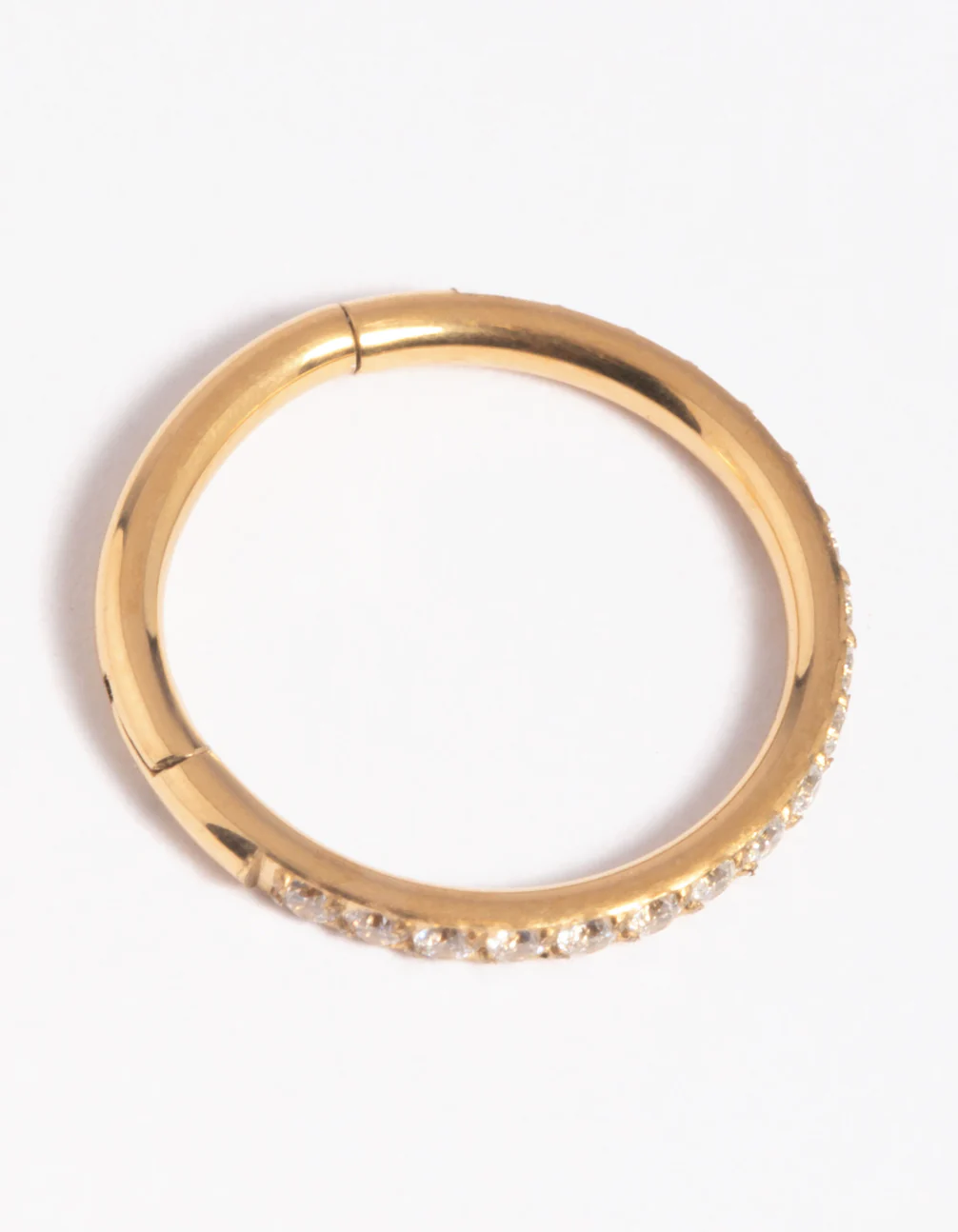 Gold Plated Titanium Crystal Clicker