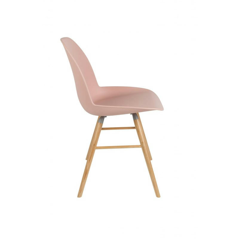 ALBERT KUIP - Chaise design en bois rose