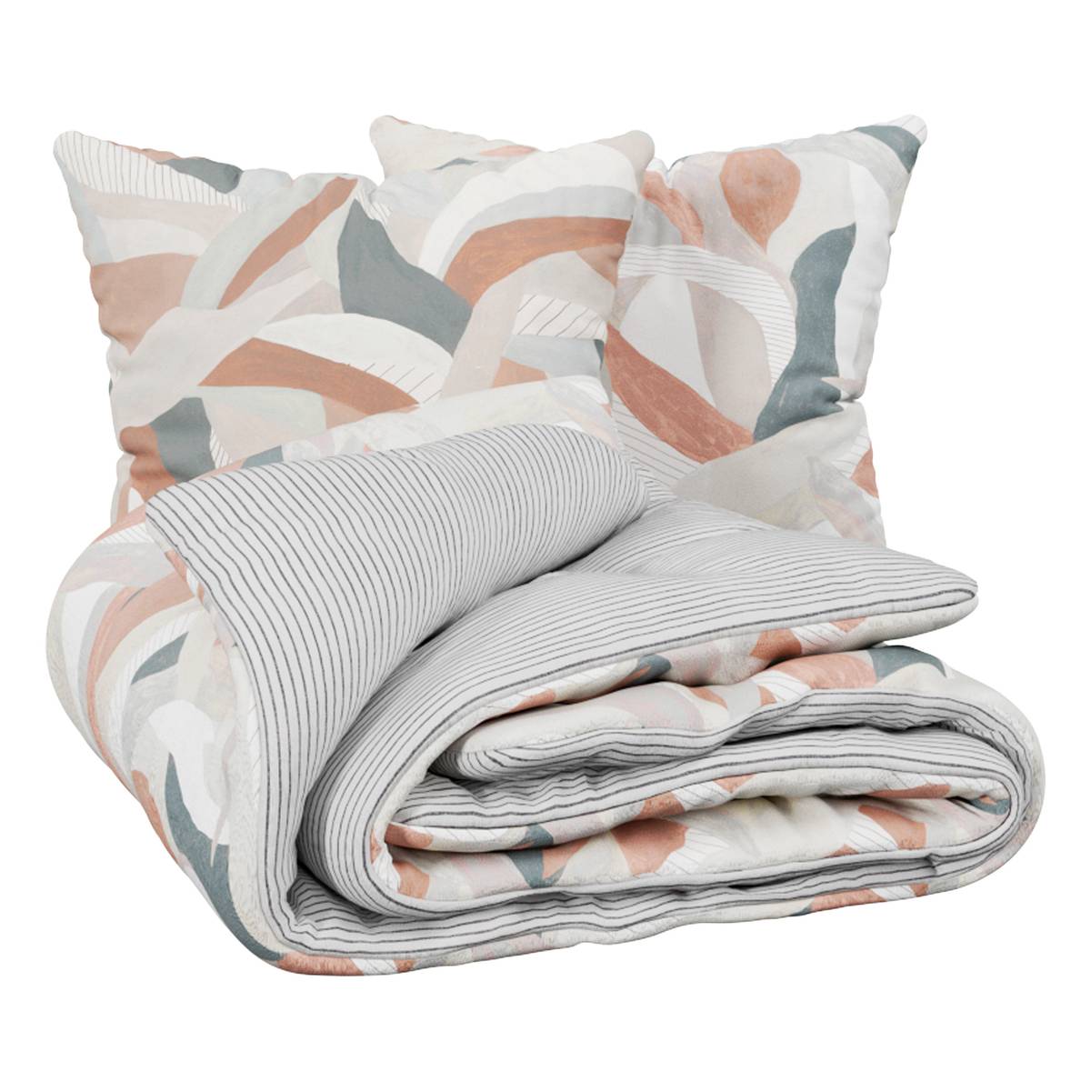 Children's printed bedding set "Aeris" Gray, 240x220 cm