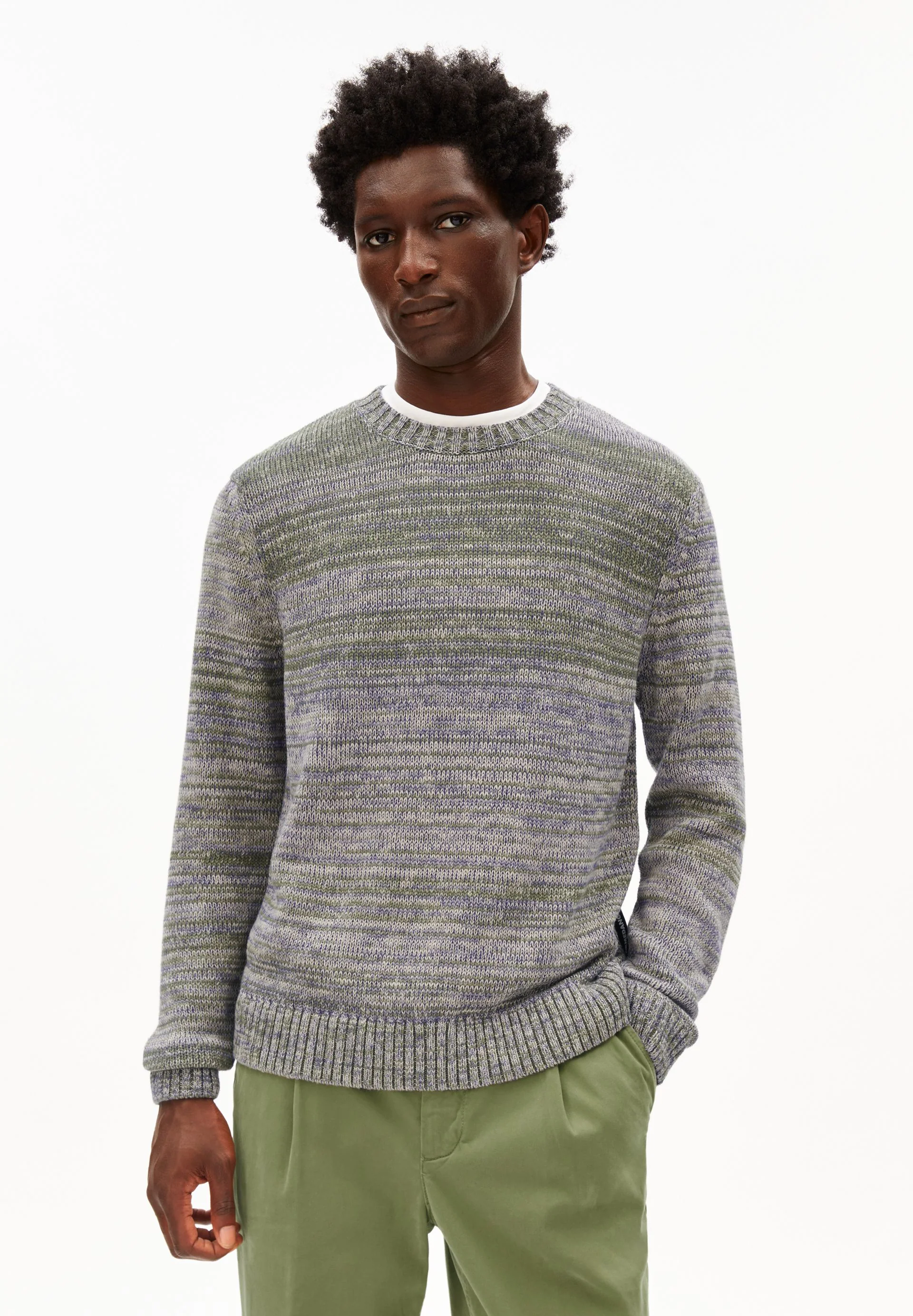 GARN-MIX STRICKPULLOVER