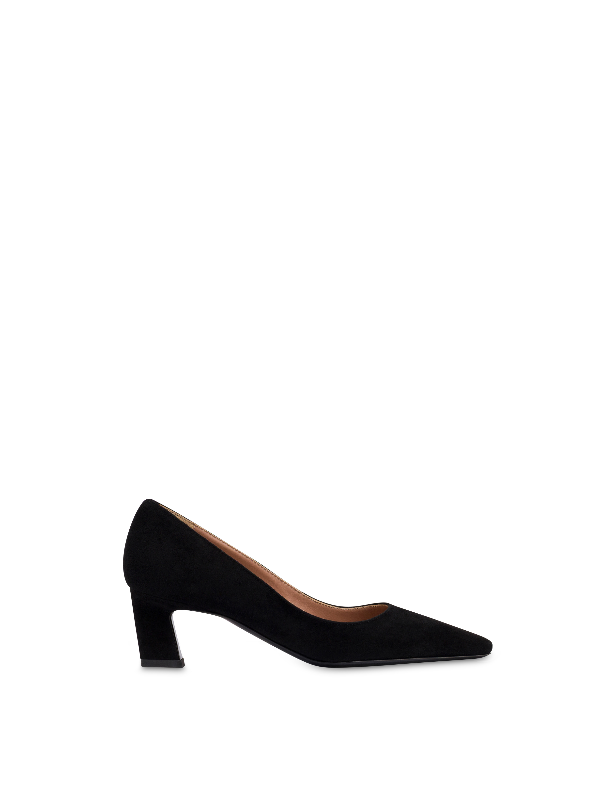 Décolleté Aurora In Camoscio Nero
