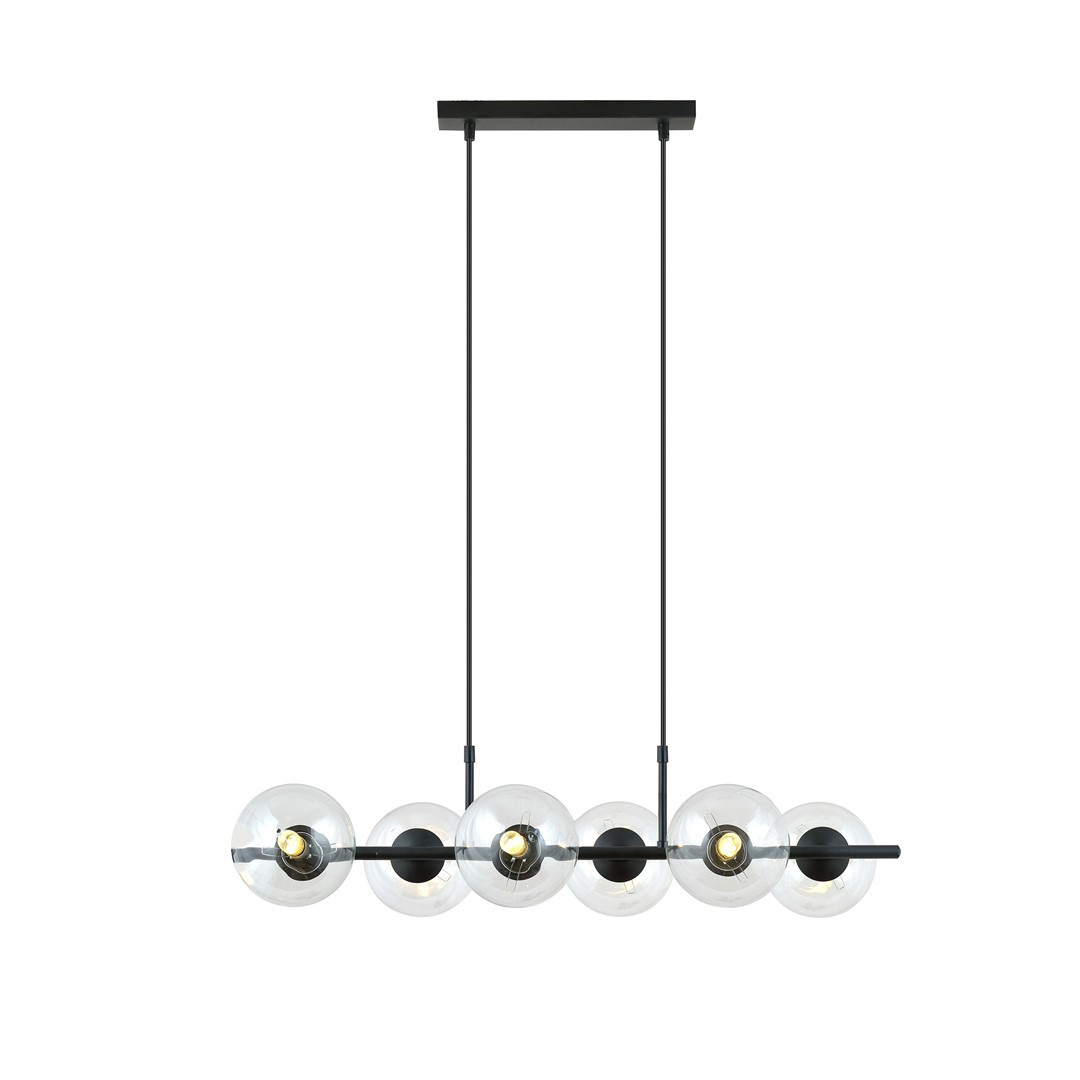 Lampa Wisząca Rory 6 Transparent
