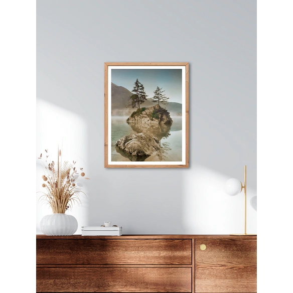 Gerahmtes Bild, ca. 40x50 cm, Motiv: 405956